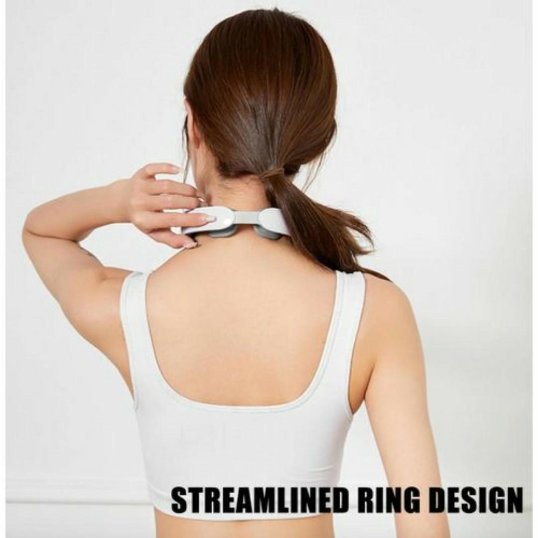Smart Neck Massager – 6 Modes, Ion Pulse Therapy, Pain Relief & Ergonomic Fit - Rechargeable Wellness Gadget