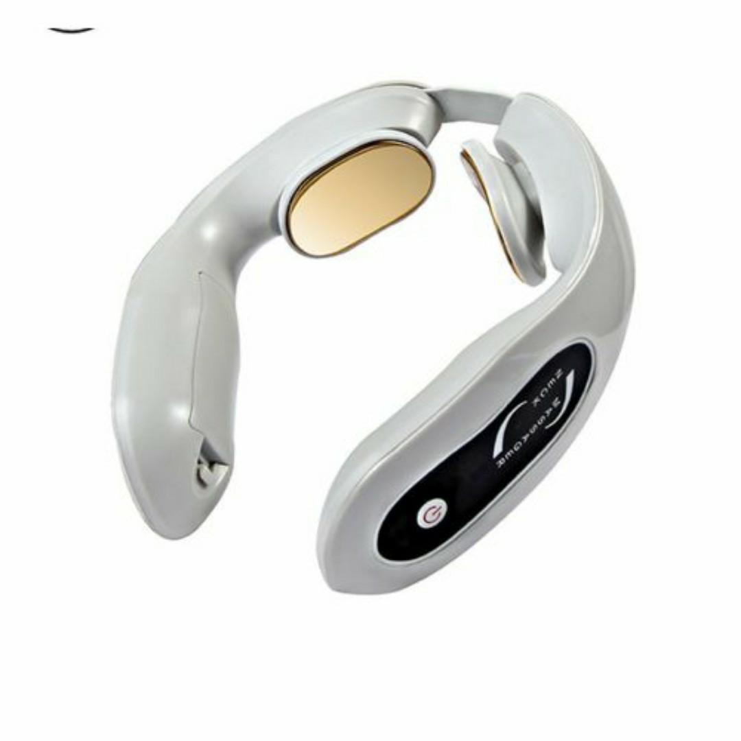 Smart Neck Massager – 6 Modes, Ion Pulse Therapy, Pain Relief & Ergonomic Fit - Rechargeable Wellness Gadget