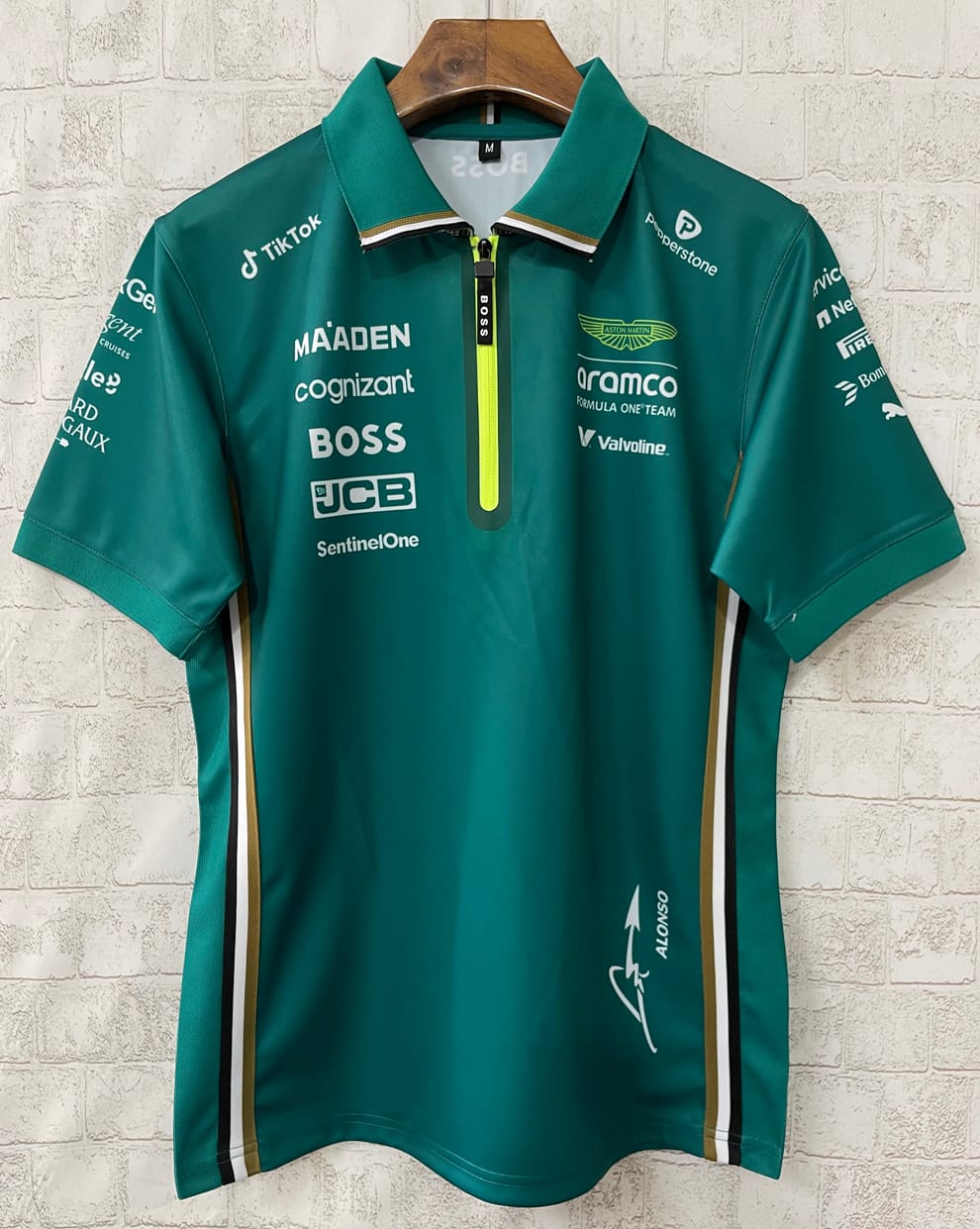 Aston Martin  2025 Formula 1 Jersey Authentic product High Quality Material F1 Aston Martin