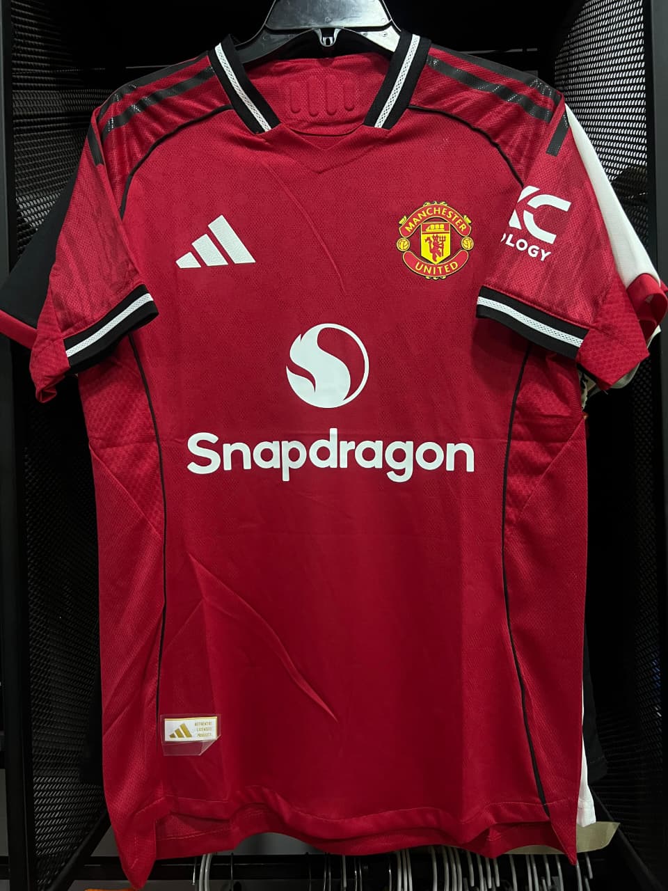 Manchester united New 25/26 Red Home kit authentic jersey high quality product Man united