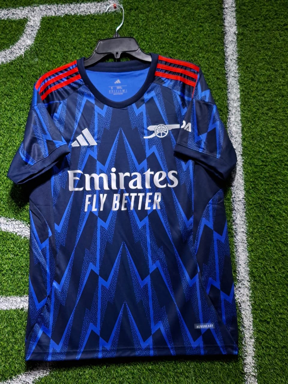 Arsenal 25/26 new season Away Blue kit Jersey high quality material