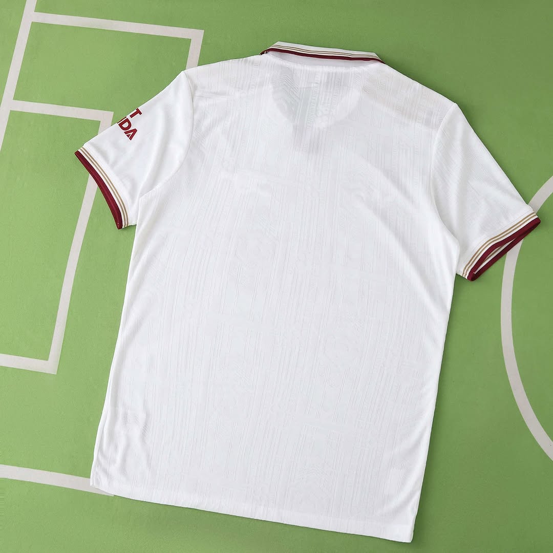 Arsenal White  Away 25/26 New Season White Jersey Authentic Product