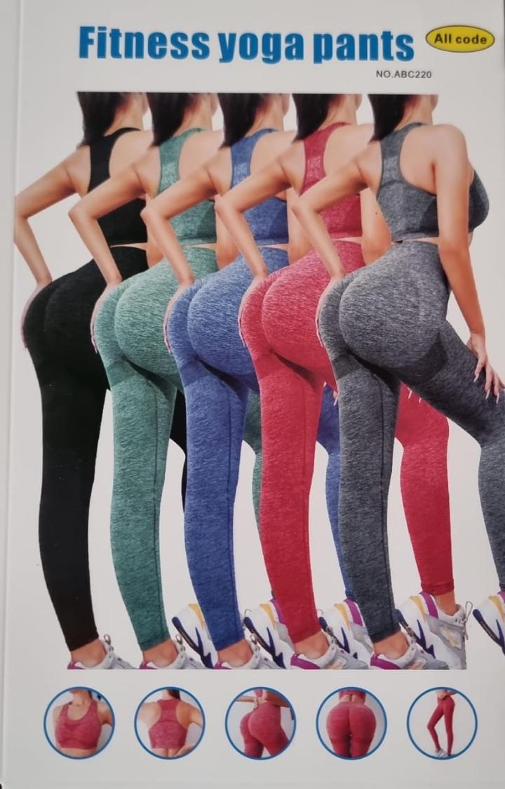 CLASSY STRETCHING YOGA PANTS (BRA + LEGGINGS) FOR ALL SIZES