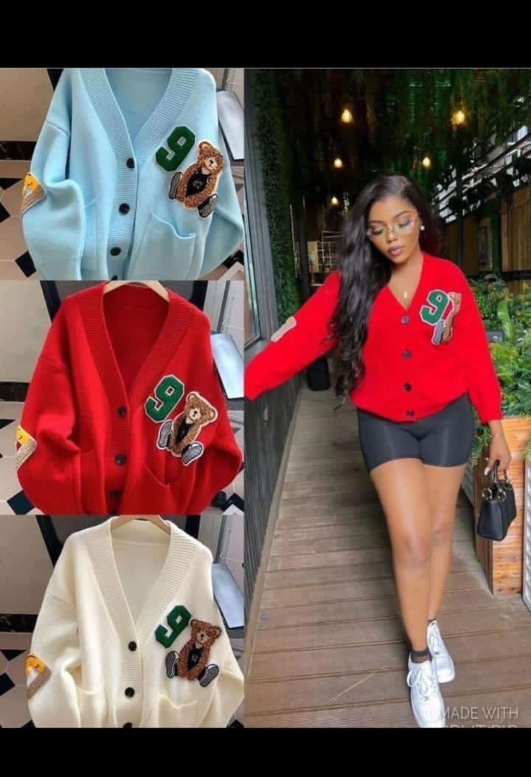 Fashion ladies cute sweater