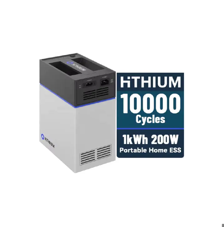 Hithium HeroEE1 Portable Power Station – 1004Wh | 200W Output | 2-Year Warranty + 10Yrs Lifespan | 3-in-1 Hybrid AC/DC Inverter, Lithium Battery & Solar Controller | UPS/EPS Power Backup |