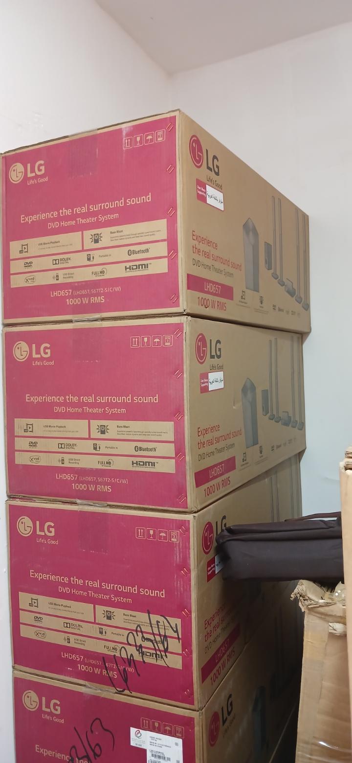 LG LHD657 Home Theatre, 1000Watts 5.1ch, Bluetooth