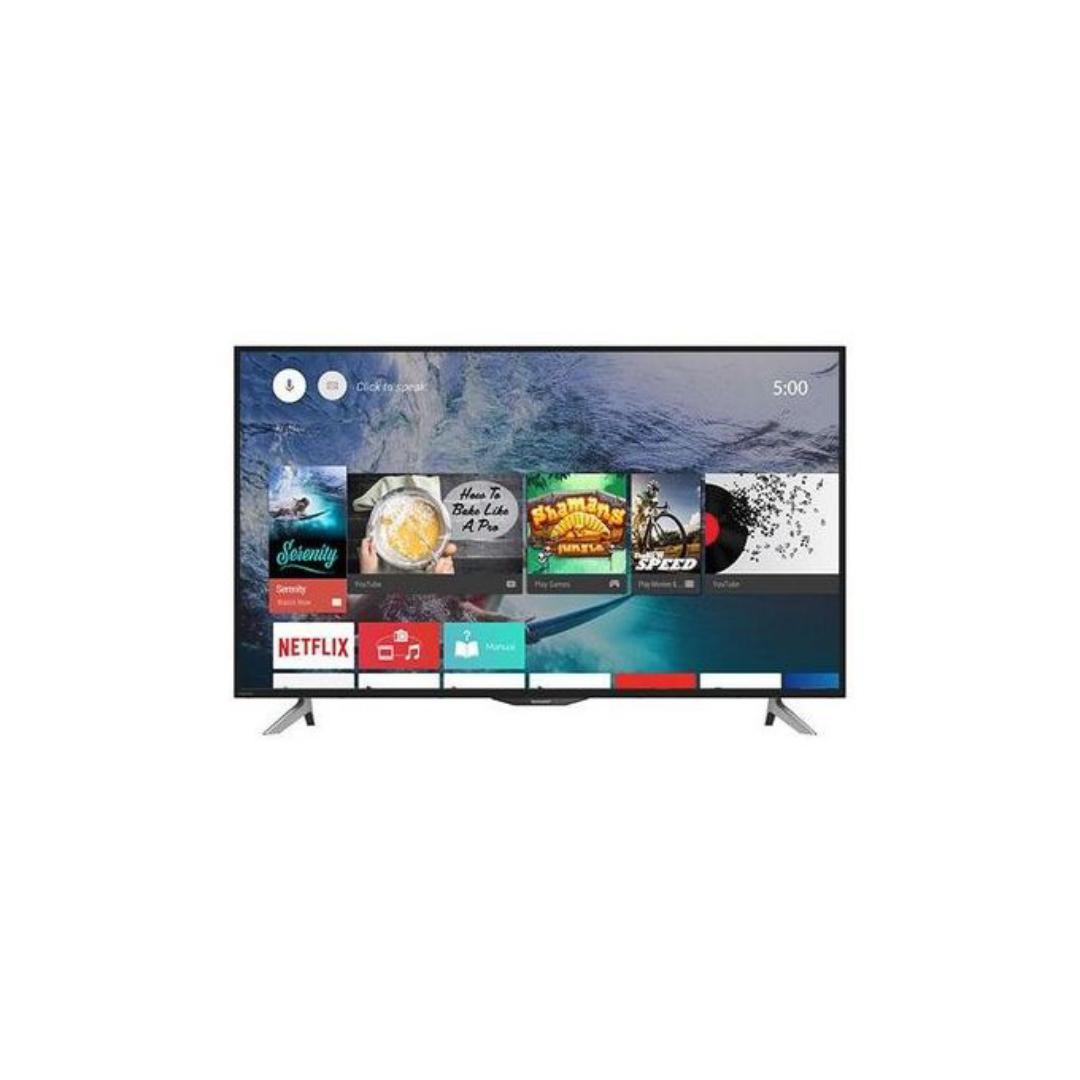 Skyworth 50G3A, 50&Prime; 4K UHD Frameless Smart Android TV &ndash; Black (1YR WRTY)