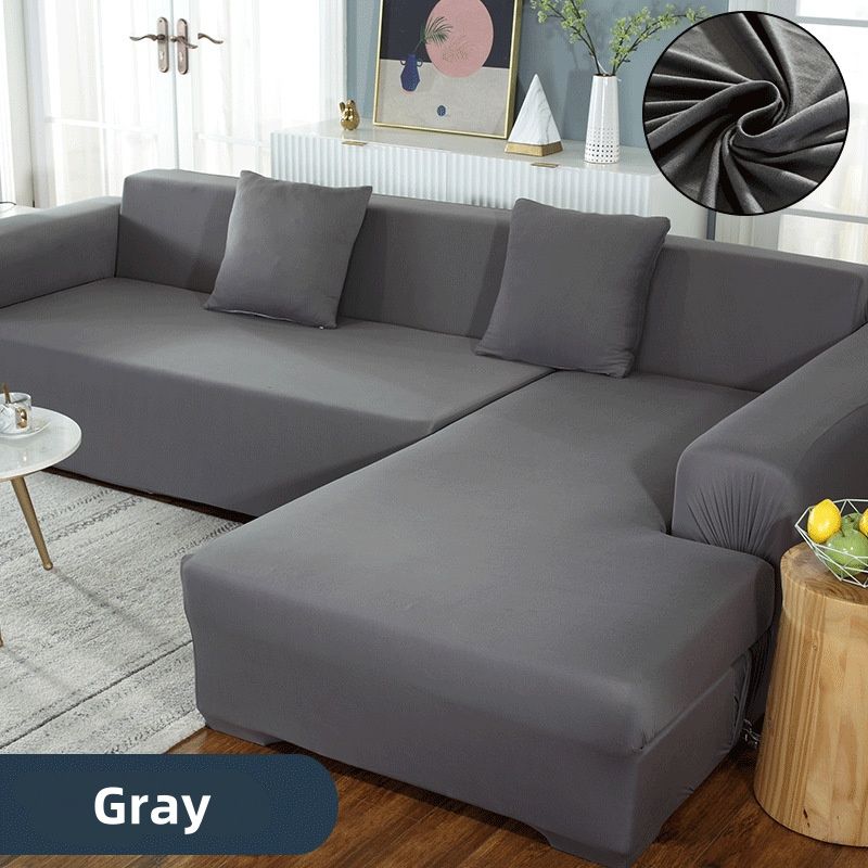 Super Stretch Couch Cover Universal Sofa Covers with Elastic Bottom, Dog Cat Pets Friendly Washable Furniture Protector Fitted Sofa Slipcovers Stay in Place