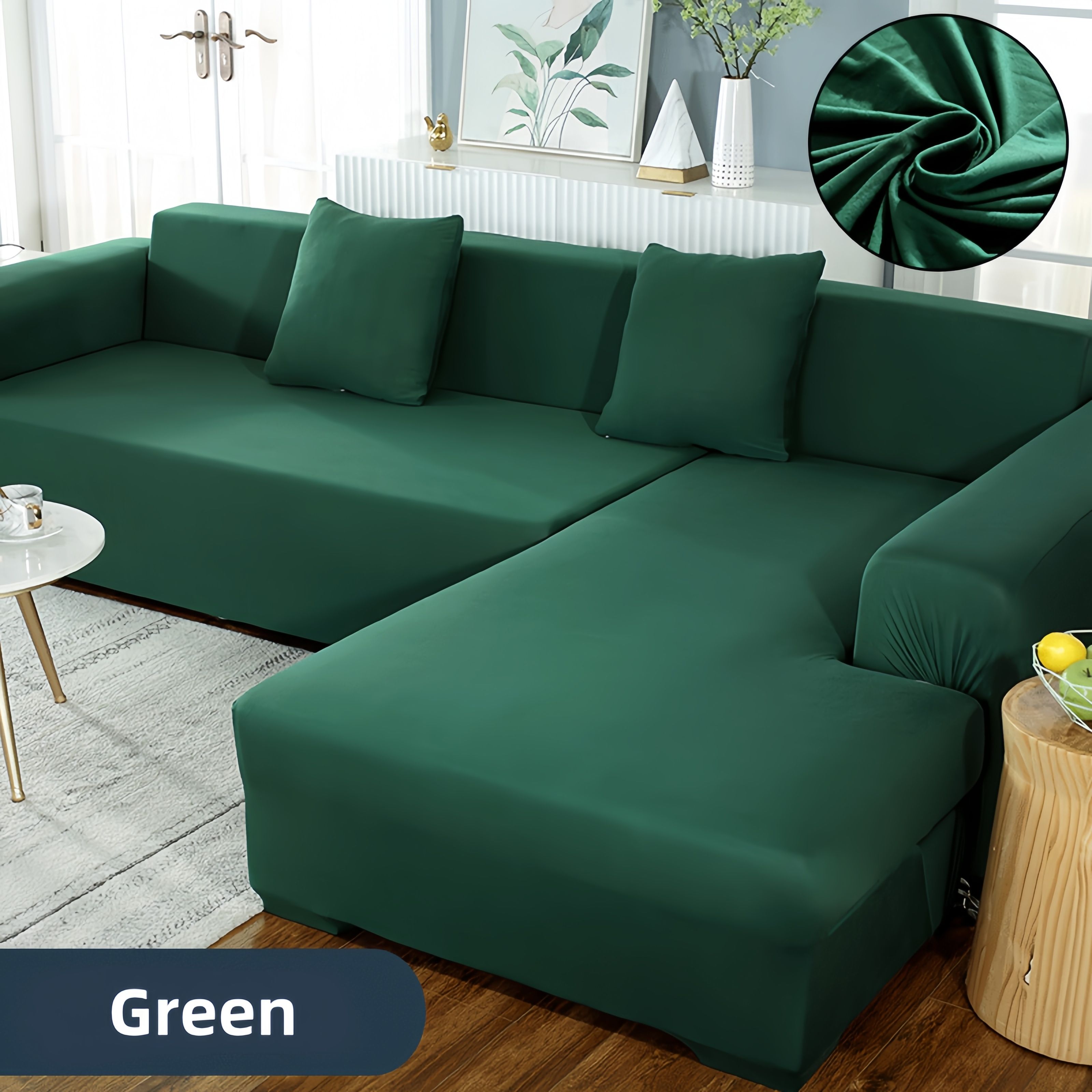 Super Stretch Couch Cover Universal Sofa Covers with Elastic Bottom, Dog Cat Pets Friendly Washable Furniture Protector Fitted Sofa Slipcovers Stay in Place