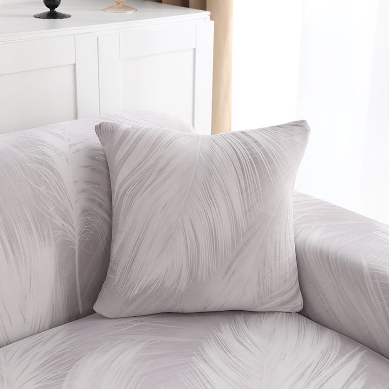 Stretch Sofa Cover Slipcover ，Couch Covers for 3 Cushion Couch Sofa Furniture Protector 3 Seater Sofa with Elastic Bottom for Kids,Dog(Large)