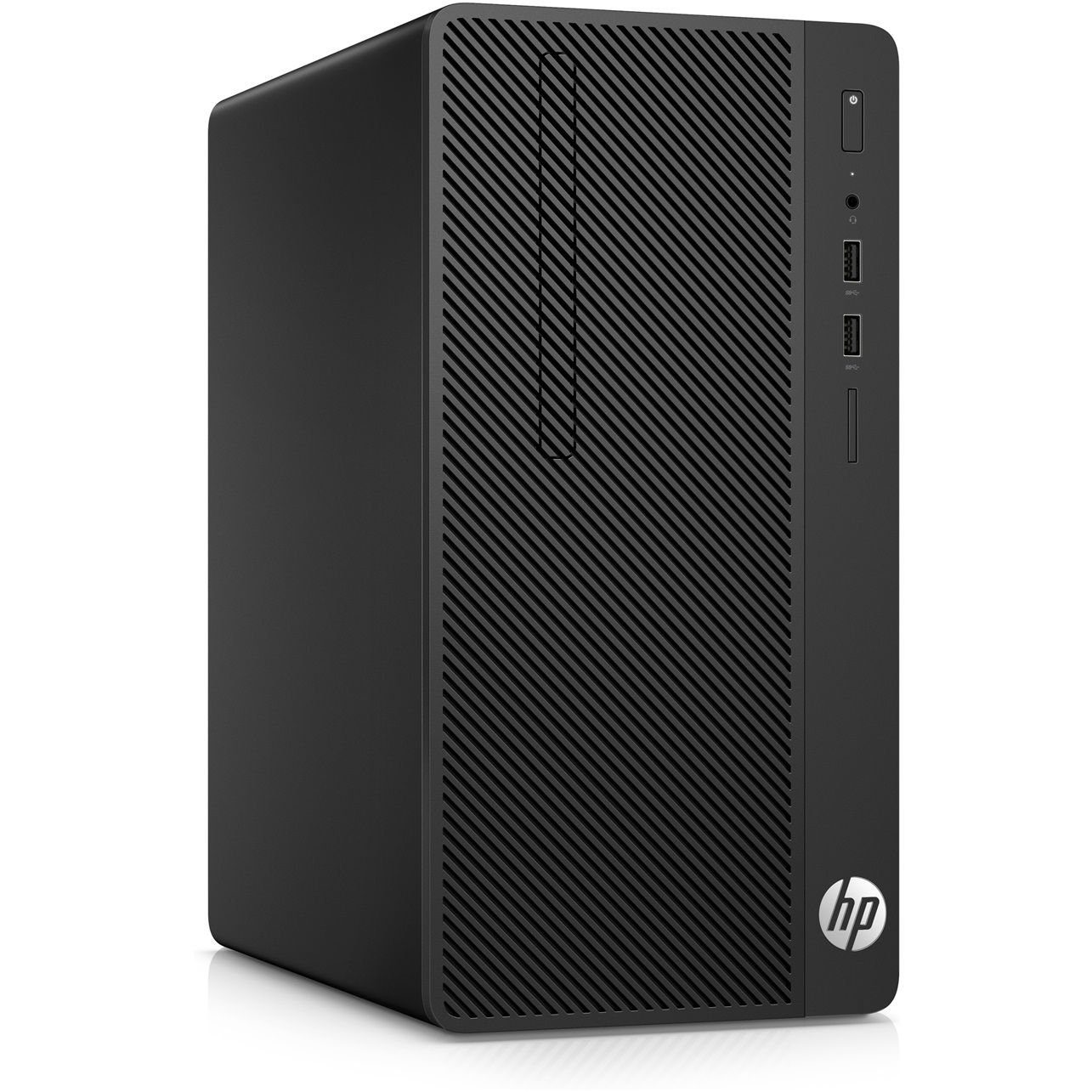 HP 290 G1 Micro Tower Intel Core i5-7500 3.2 GHz / 4.1 GHz Turbo Six Core Processor, 8GB RAM, 500 HDD, DVD RW, Windows 10 Pro