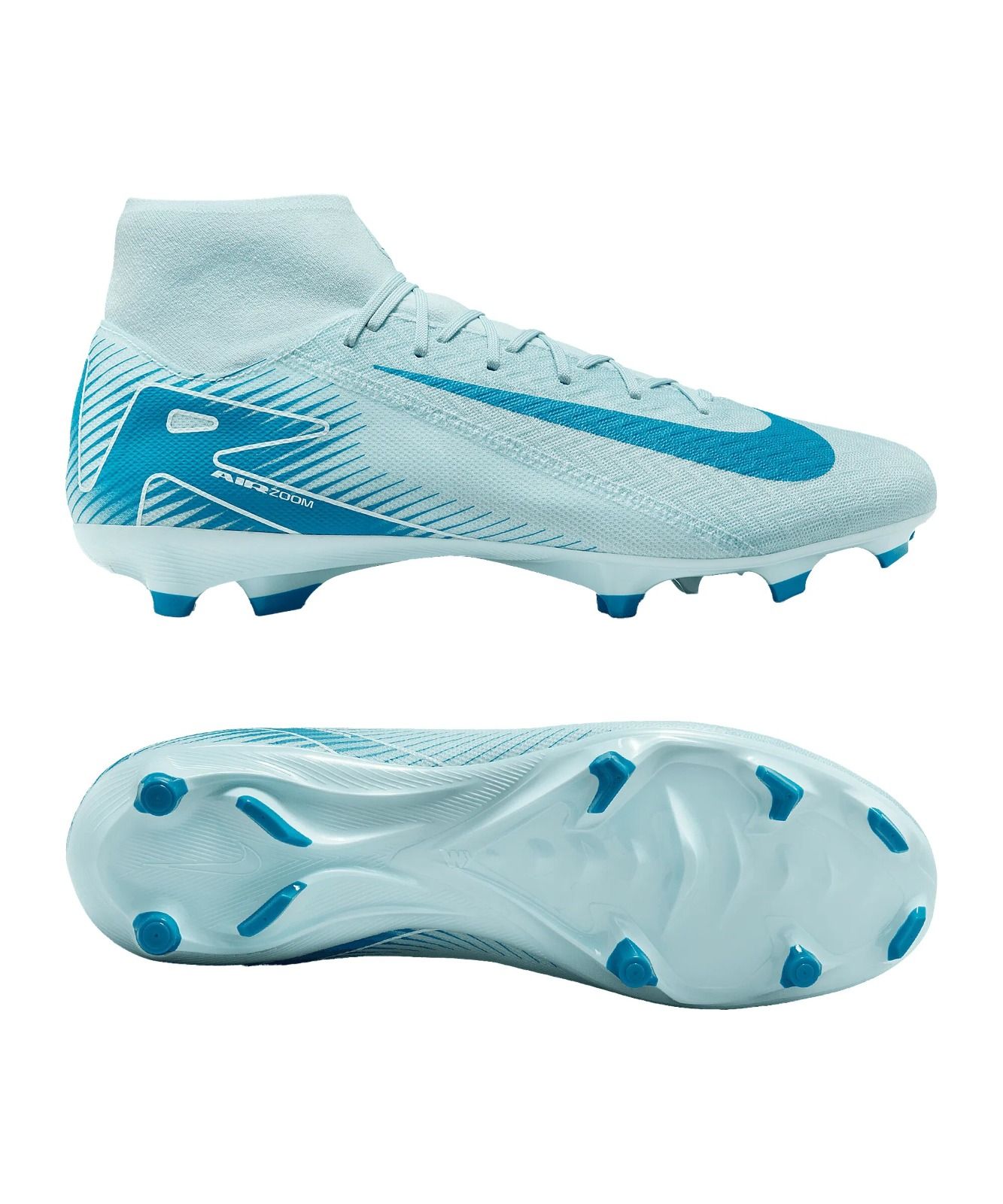 Air Zoom Superfly 10 Mercurial Soccer Ambition - Glacier Blue Shoes Football Boots                                                                                                                     .