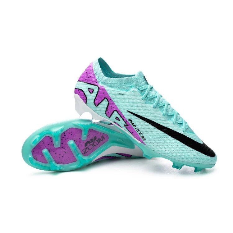 Hyper Turq-Fuchsia Dream Elite Soccer Football All Weather Conditions Control Firm Ground Soccer Shoes Football Boots V16                                                                              .