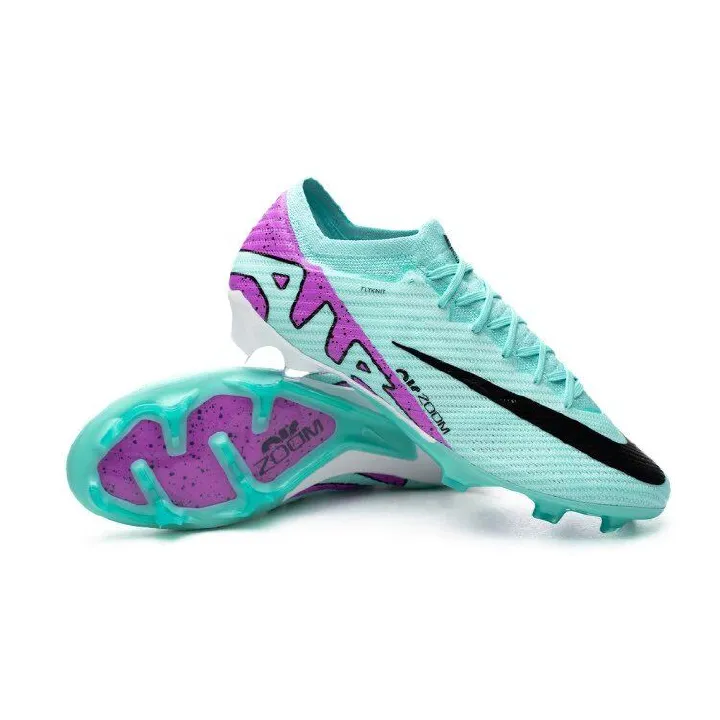 Hyper Turq-Fuchsia Dream Elite Soccer Football All Weather Conditions Control Firm Ground Soccer Shoes Football Boots V16                                                                              .
