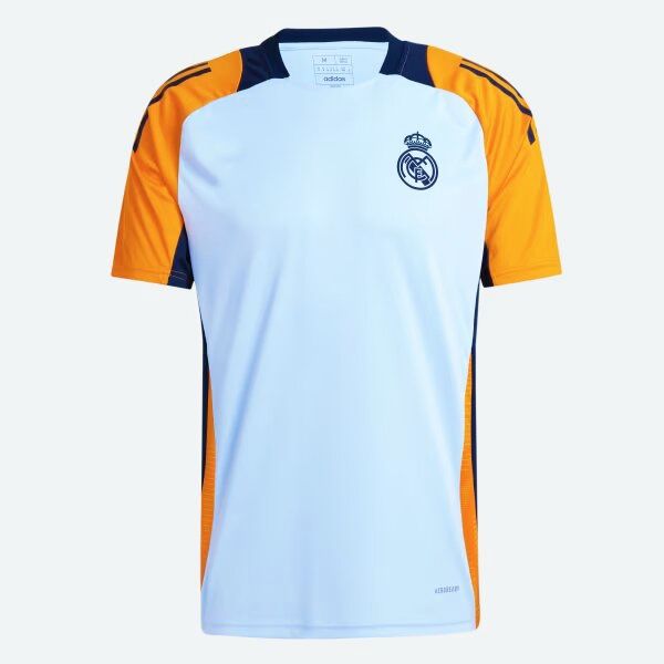 New Season 2025 Real Madrid Pre-match Training Kit Jersey - Stay dry Technology                      .