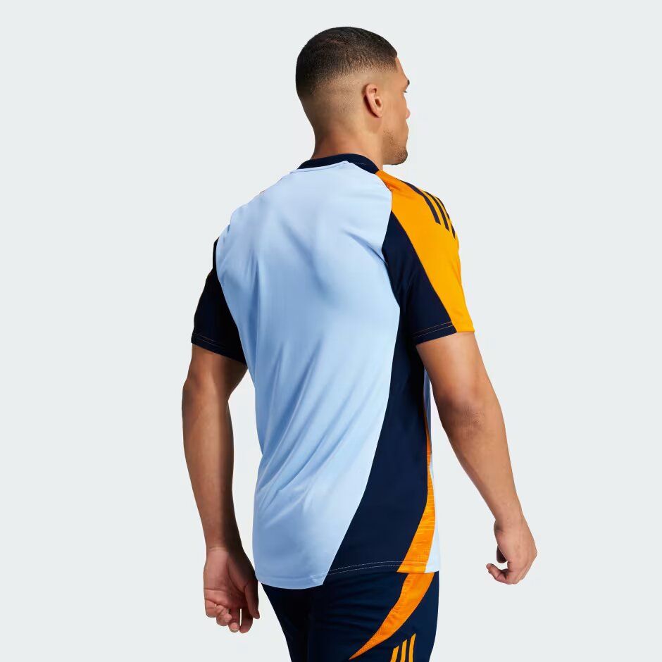 New Season 2025 Real Madrid Pre-match Training Kit Jersey - Stay dry Technology                      .
