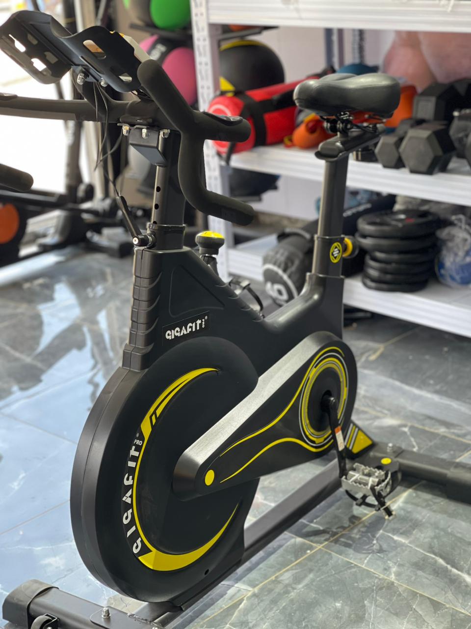 Portable Spin Bike Steel Cardio Exercise Spinning Bike machine Stationary Bike/Cycle For Home Calories burnout Workouts