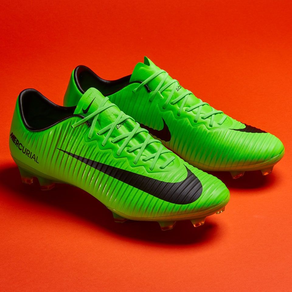 Mercurial Boots Vepor XI Electric Green FG Football Soccer Shoes All Weather Conditions Football Cleats V10 Sports                                                                                     .