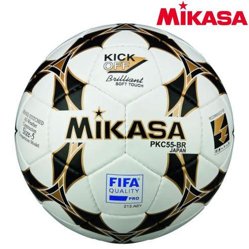 New Mikasa All Weather Conditions Control Sports Match Ball Competition  Model Football Leather Ball - Official Size 5                                                                                 .