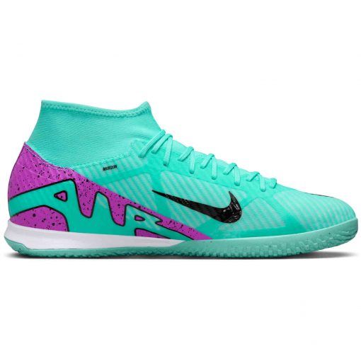 Superfly 9 Academy  – Hyper Turq Trainers Soccer Football Soft Cleats Turf Boots