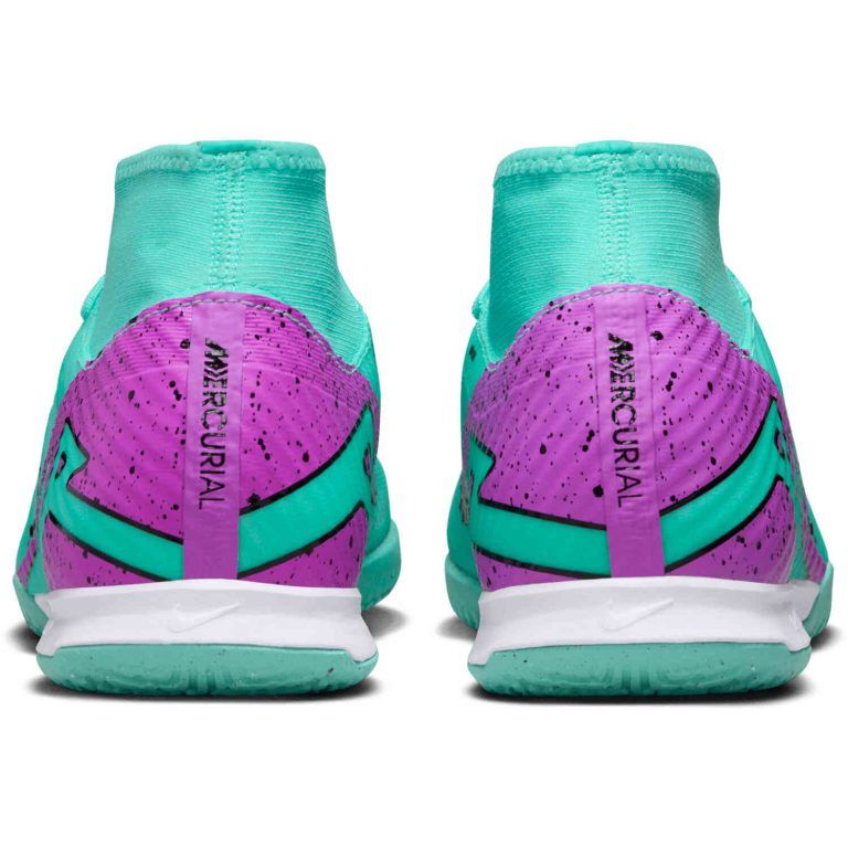 Superfly 9 Academy  – Hyper Turq Trainers Soccer Football Soft Cleats Turf Boots