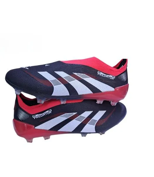 Predator Elite Accuracy FG Moments - Core Black/White/Vivid Red LIMITED EDITION Football Boots                                                                                                         .