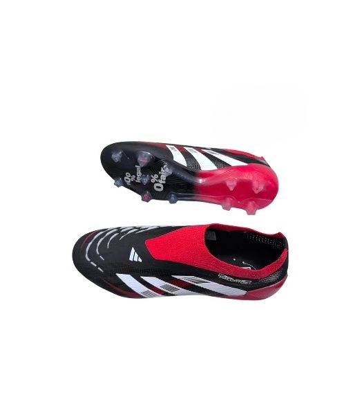 Predator Elite Accuracy FG Moments - Core Black/White/Vivid Red LIMITED EDITION Football Boots                                                                                                         .