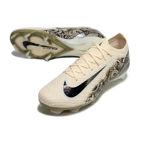 Air Zoom Mercurial Vapor 16 Elite FG Yellow and Black Football Boots                                                                                                                                   .