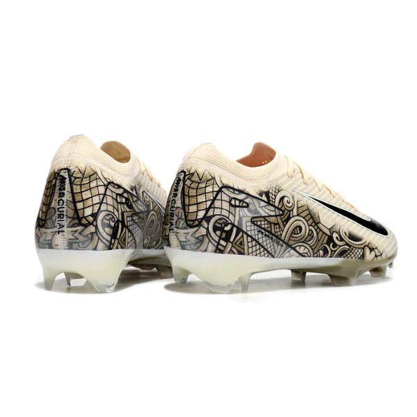 Air Zoom Mercurial Vapor 16 Elite FG Yellow and Black Football Boots                                                                                                                                   .