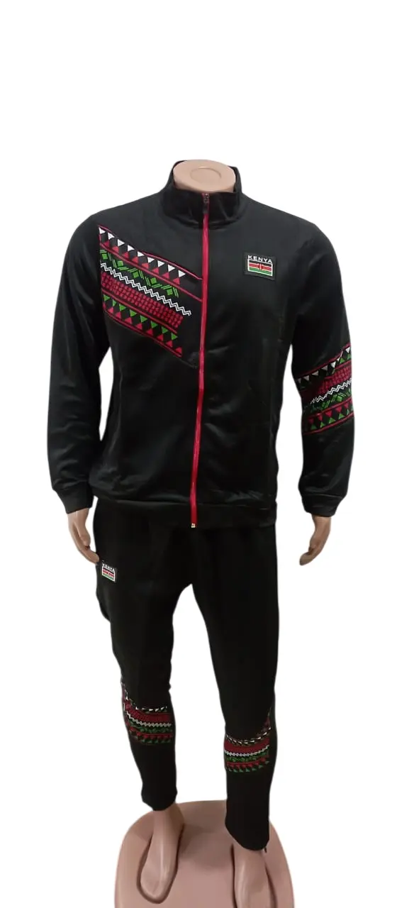 New Design Kenya Tracksuit For Men and Women Kenyan National Flag Pattern Tracksuits Sports Tracksuit

































































































.