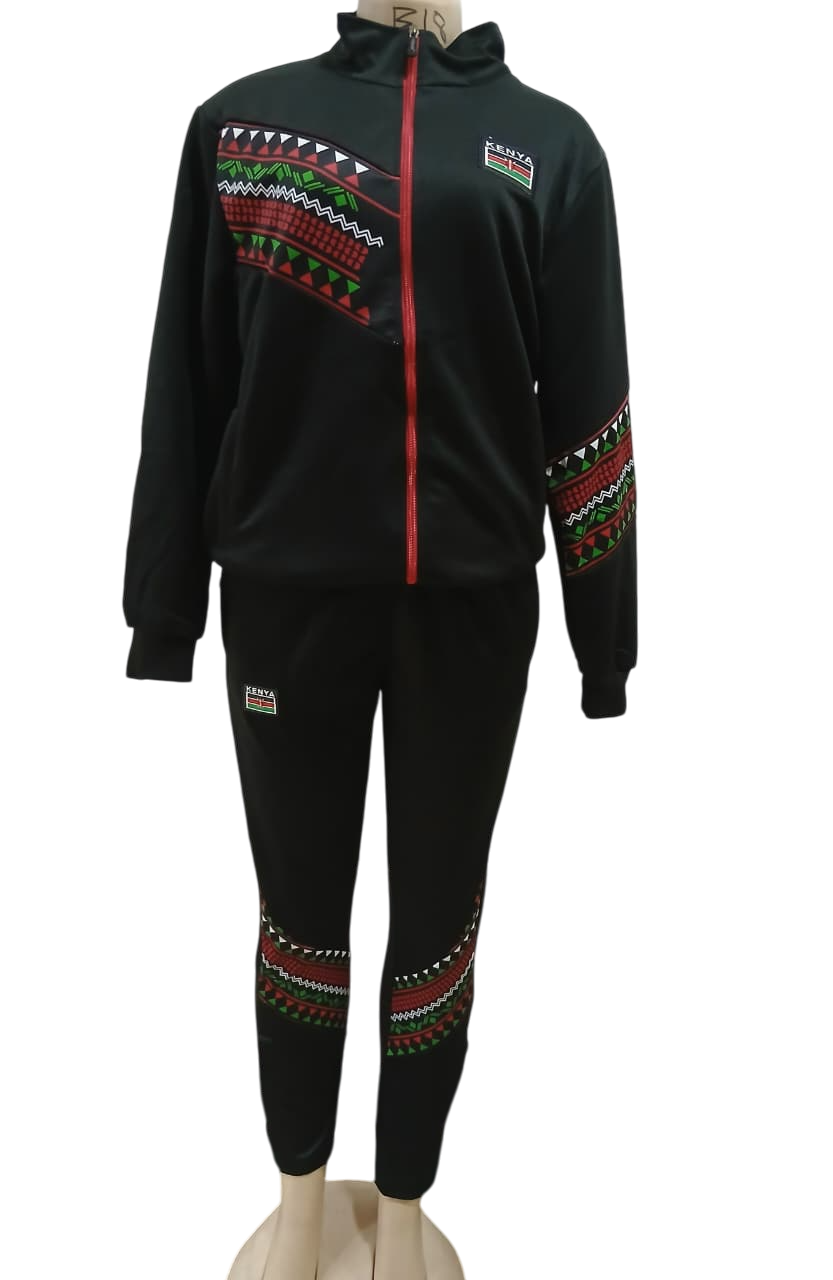 New Design Kenya Tracksuit For Men and Women Kenyan National Flag Pattern Tracksuits Sports Tracksuit

































































































.