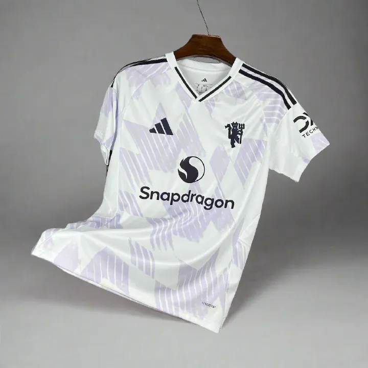 New Manchester United Away 2025/26 Fan Version Jersey Premier league Football Soccer Shirts                          .