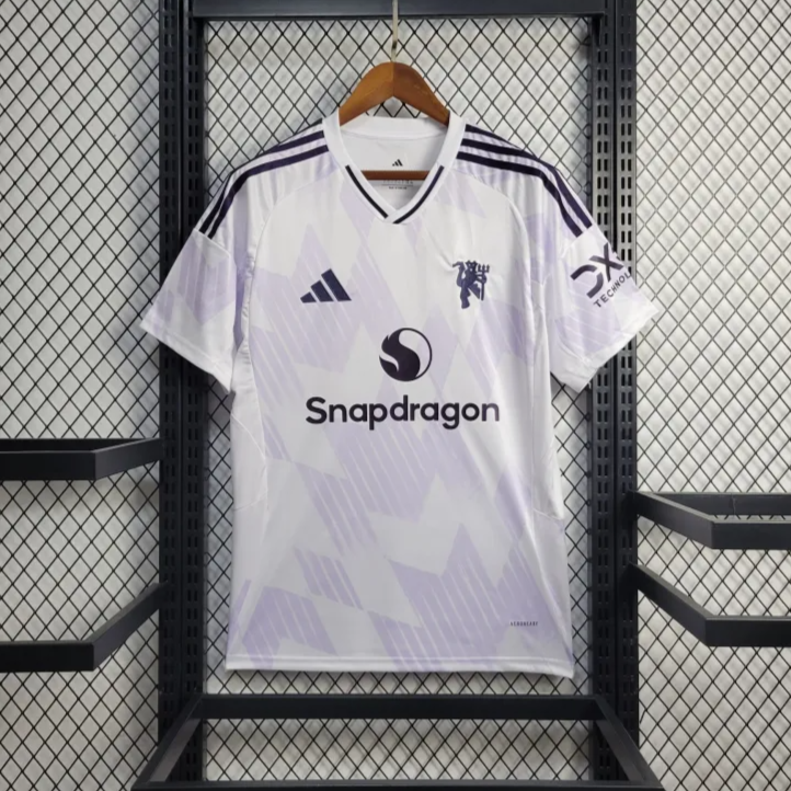 New Manchester United Away 2025/26 Fan Version Jersey Premier league Football Soccer Shirts                          .