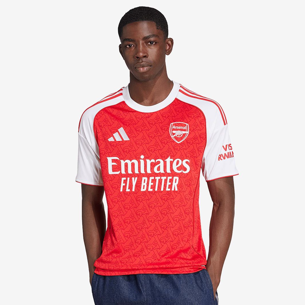 New Season Arsenal Home Fan Version Jersey 2025-2026 Football Soccer Kit Shirt Premier English League