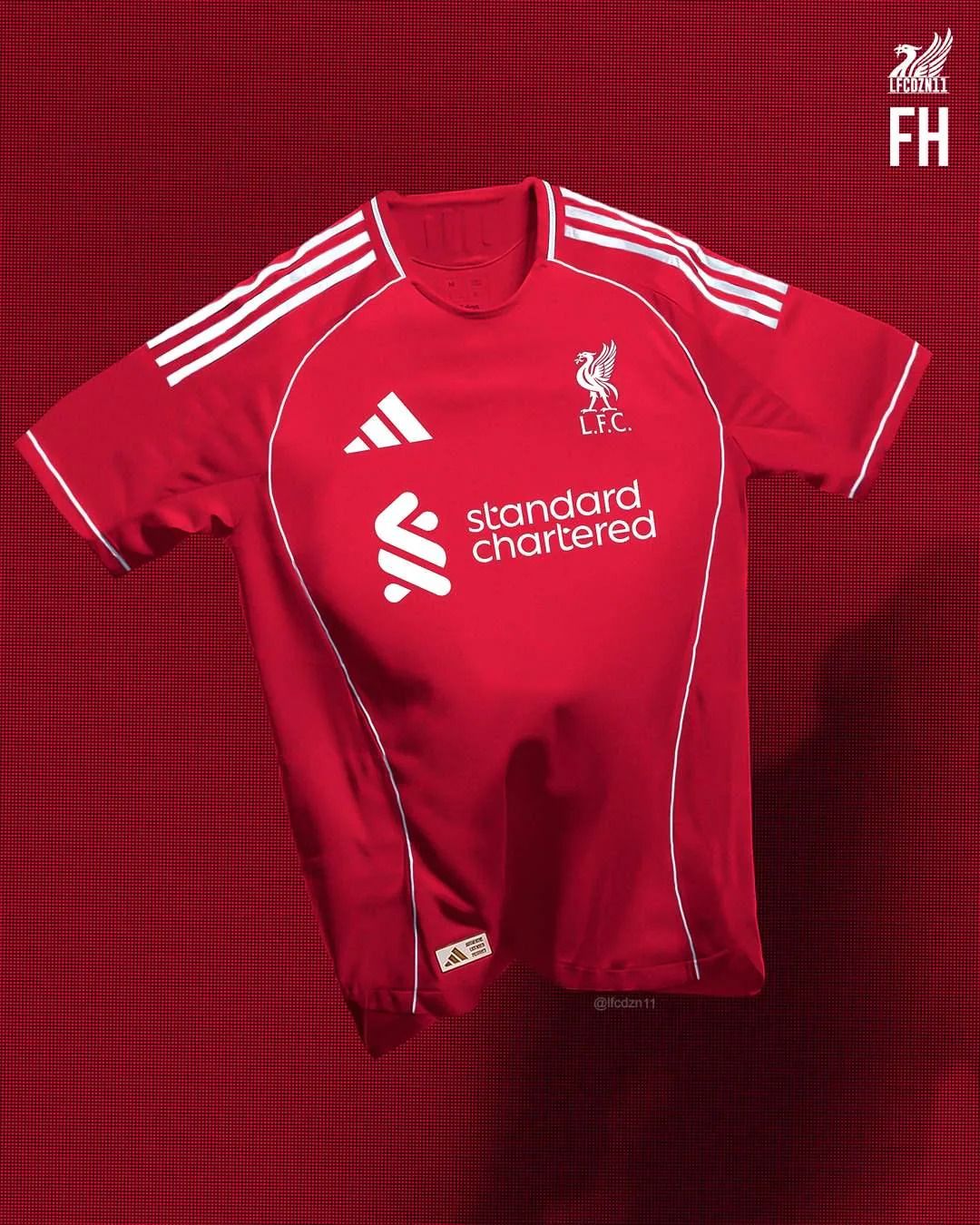 Liverpool Home Jersey 2025-2026 Season - New Player Version League season New Era Football Soccer Kits LFC 🔥🔥🔥  .