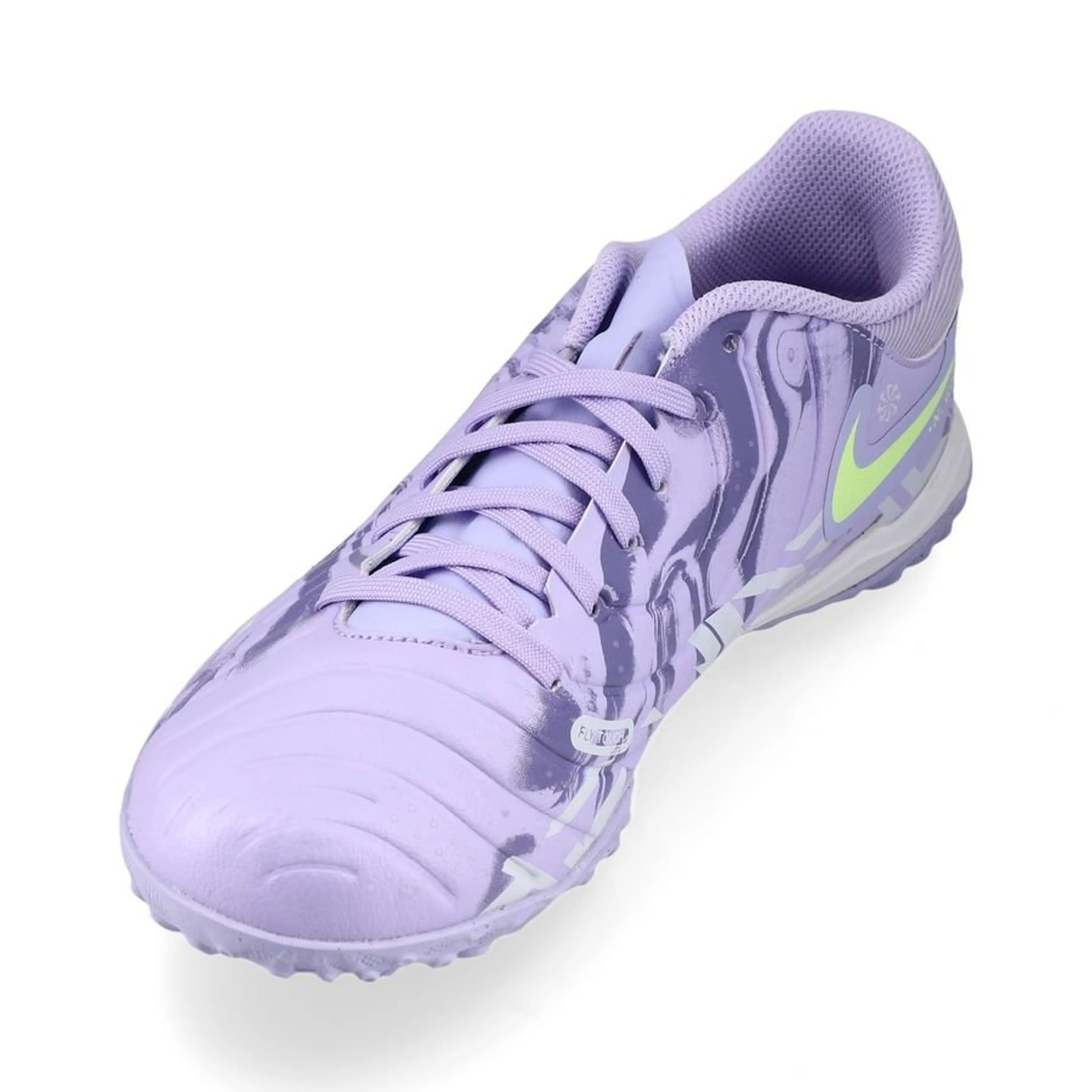 Tiempo Legend 10 Academy TF United - Purple Agate/Barely Volt Kids Artificial turf grass Trainers - Soccer Shoes