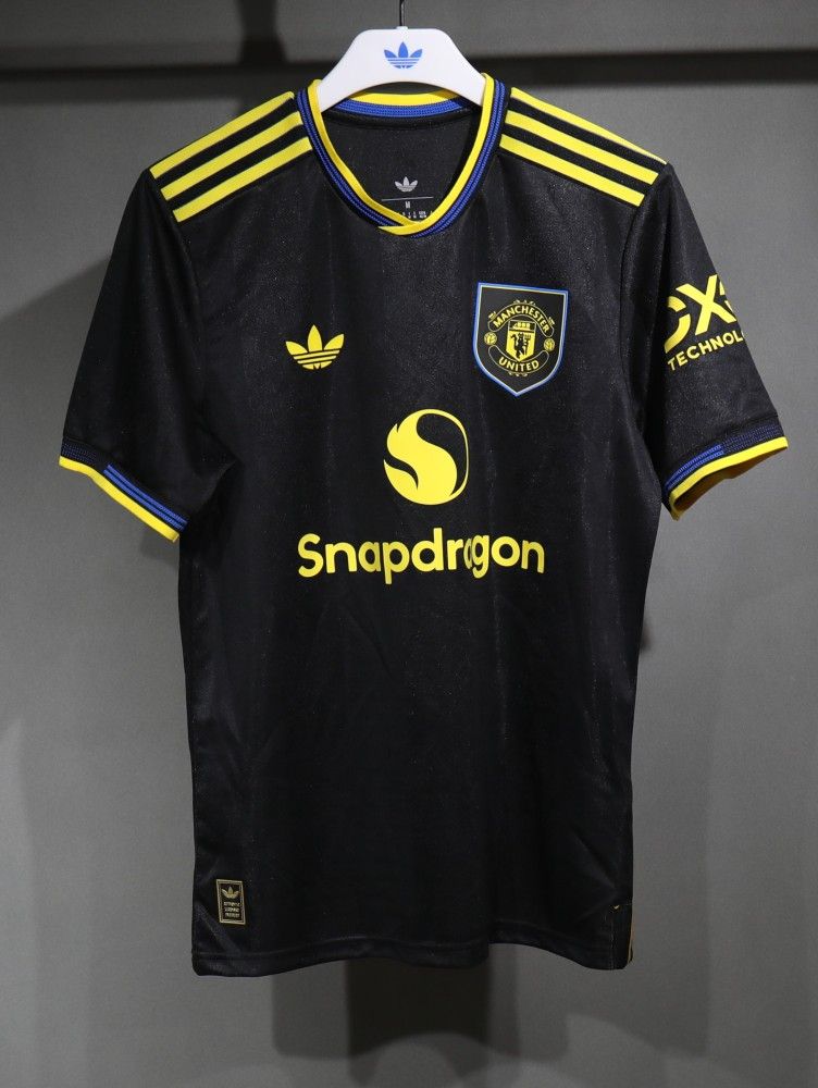 Manchester United 3rd Football T-shirt Jersey 25/26 Soccer Shirs for new season united black Player Version Kit