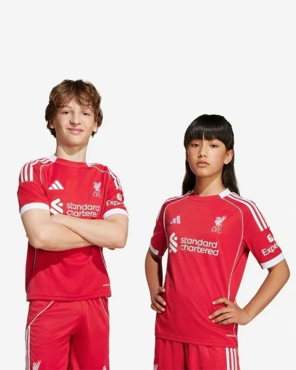New Liverpool Kid's Jerseys 2025-26 Kits - Red Home Jersey                                                     .