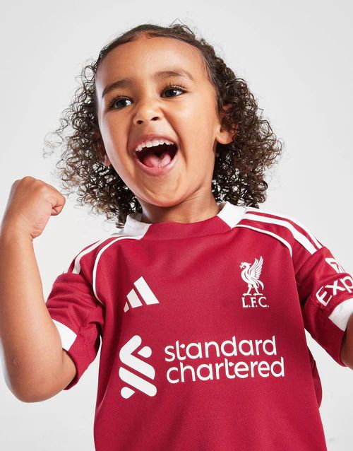 New Liverpool Kid's Jerseys 2025-26 Kits - Red Home Jersey                                                     .