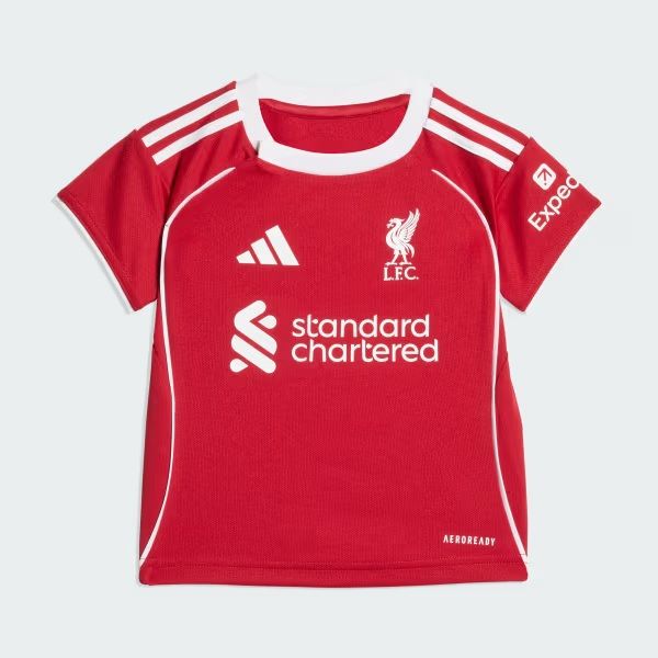 New Liverpool Kid's Jerseys 2025-26 Kits - Red Home Jersey                                                     .