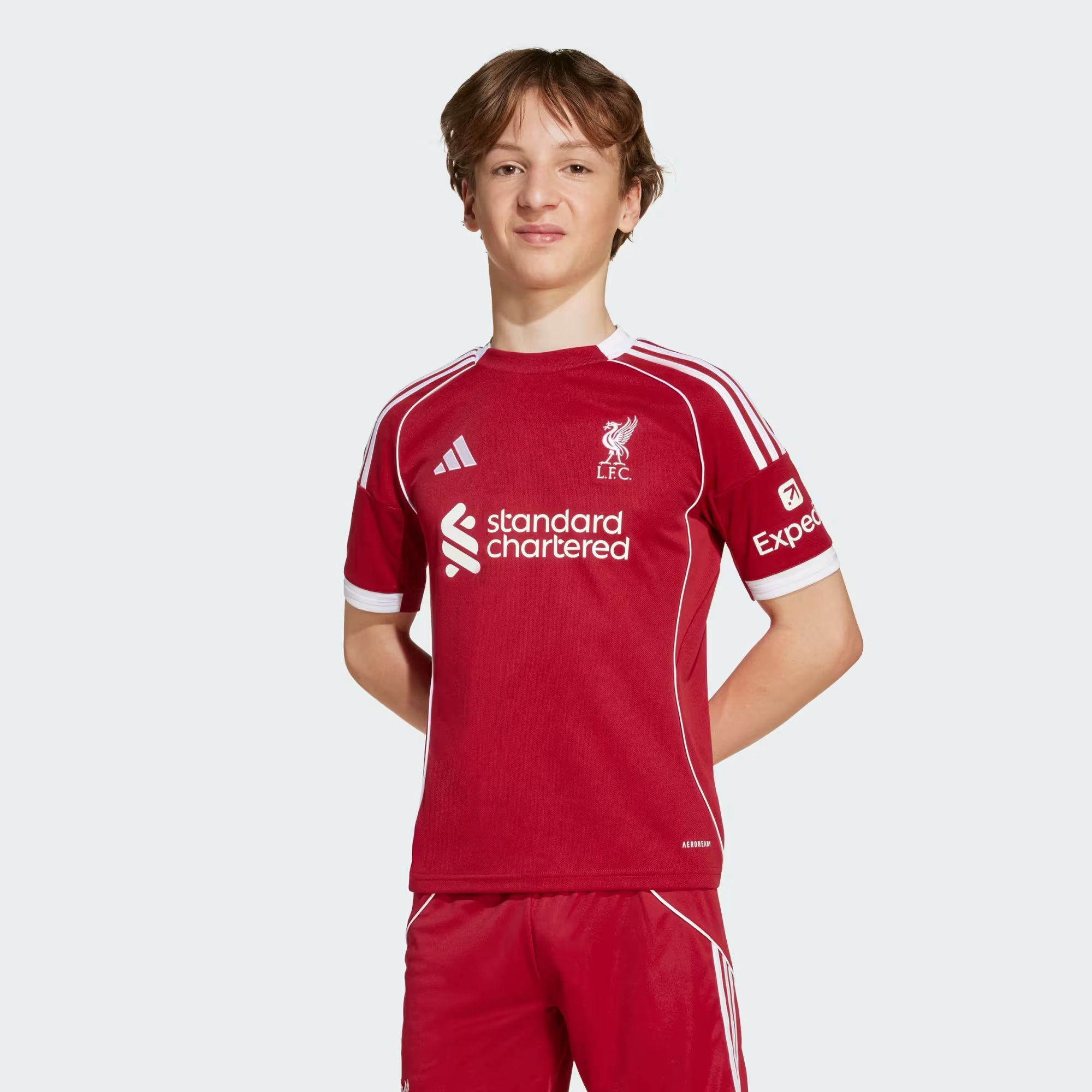 New Liverpool Kid's Jerseys 2025-26 Kits - Red Home Jersey                                                     .