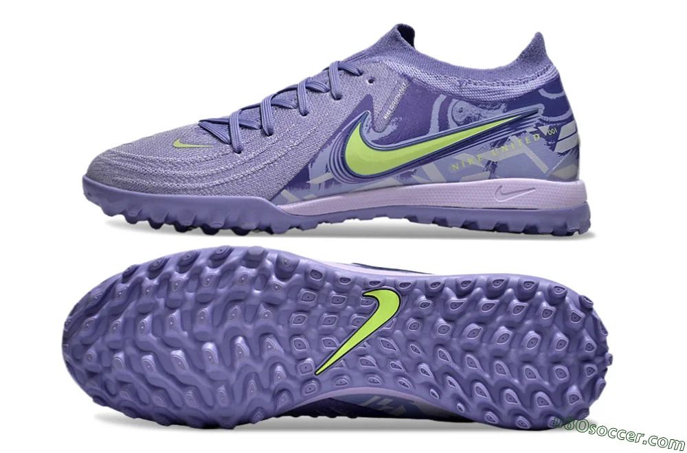The New Phantom United GX 2 Football Artificial Grass TF Trainers Soccer Shoes                               .