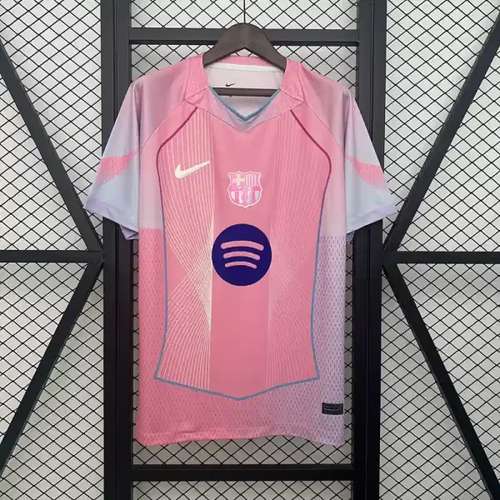 Barcelona Special Edition Pink Player Version Jersey 2025-2026 - Football/Soccer Shirt                         .