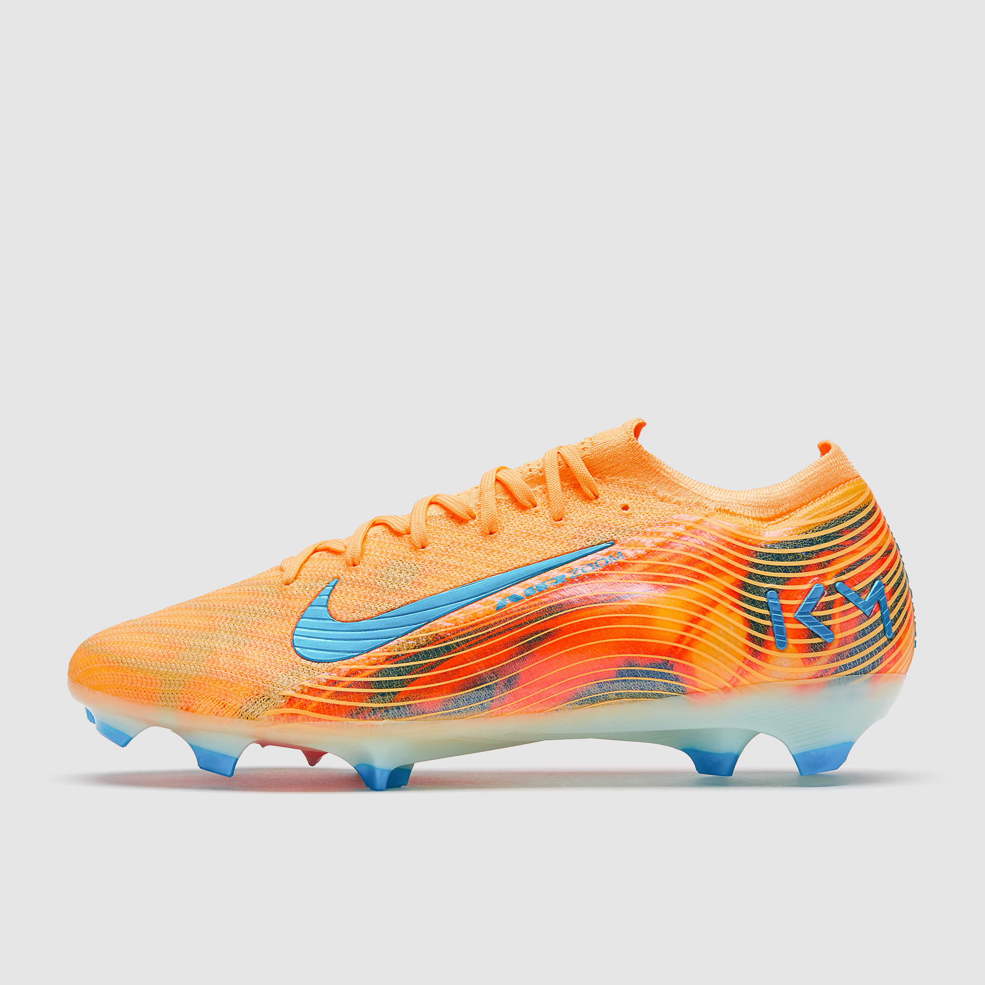 ⚡Vapor XVI Mbappe 🔥Air Zoom - Orange Soccer Shoes Football Cleats                                  ⚽