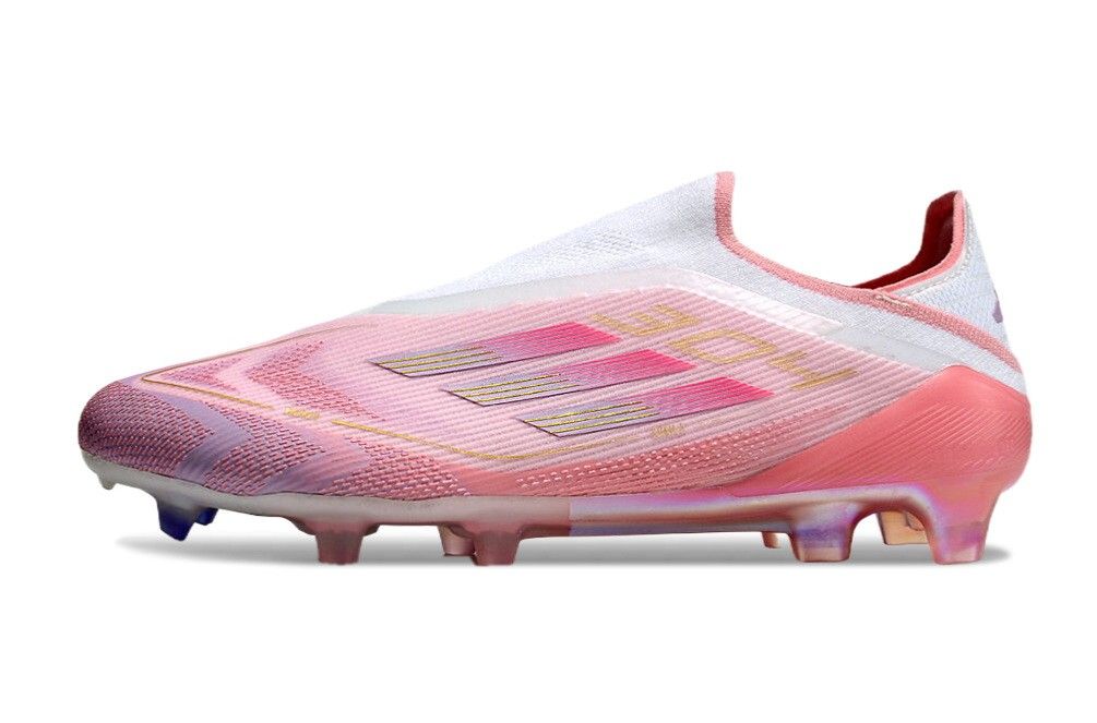 Lamine Yamal F50 Baby pink🔥 Soccer Shoes - Football Boots - FG Cleats Laceless LY Edition ⚽👟