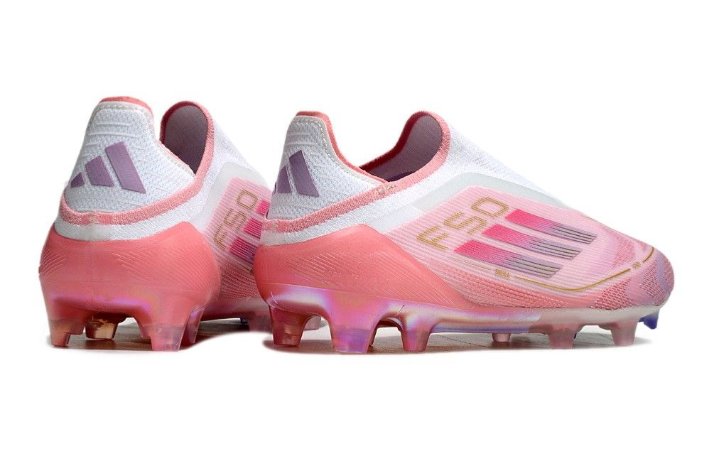 Lamine Yamal F50 Baby pink🔥 Soccer Shoes - Football Boots - FG Cleats Laceless LY Edition ⚽👟