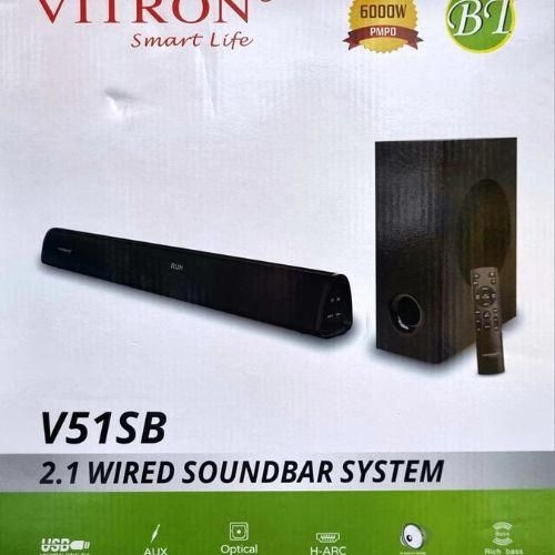 Vitron V51SB Mini Soundbar 6000W PMPO
