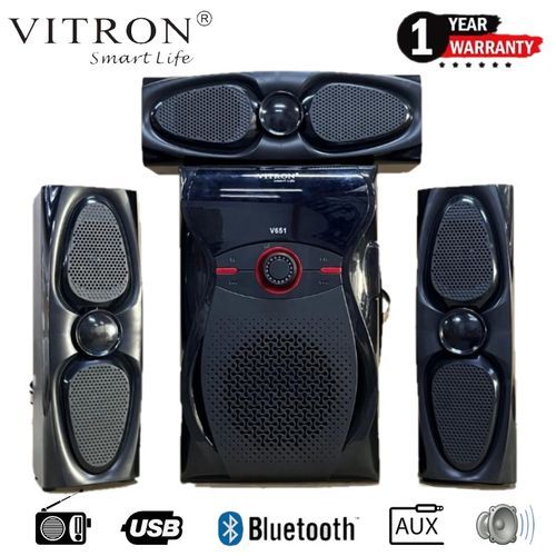 Vitron V-651 Subwoofer Speaker System FM/BT/USB