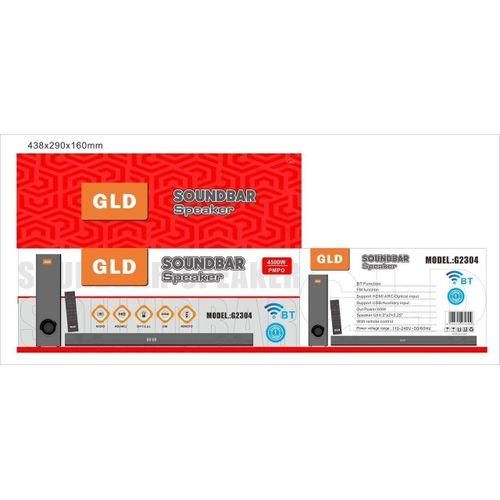 GLD G2304 Sound Bar System 65W - Black