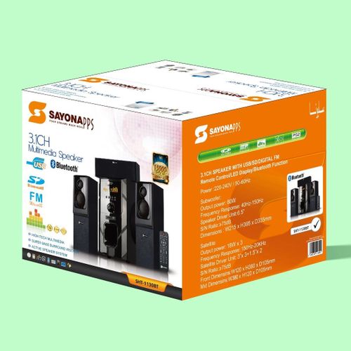 Sayona SHT-1130BT EXTRA BASS 3.1 HOME THEATRE SPEAKER SYSTEM
